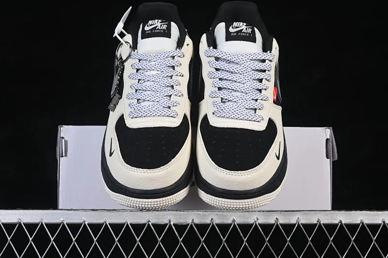 All Categories Nk Air Force 1 Air Force Series Nk Air Force 1 Low Air Force Low Nike Air Force 1'07 Low Beige White Black Air Force One Low Casual Shoes DF0188-132